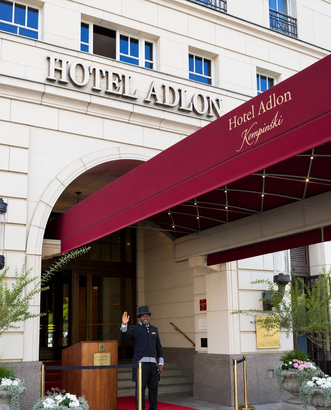 Hotel Adlon Kempinski Eingang